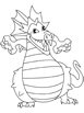 Disegni animali: drago